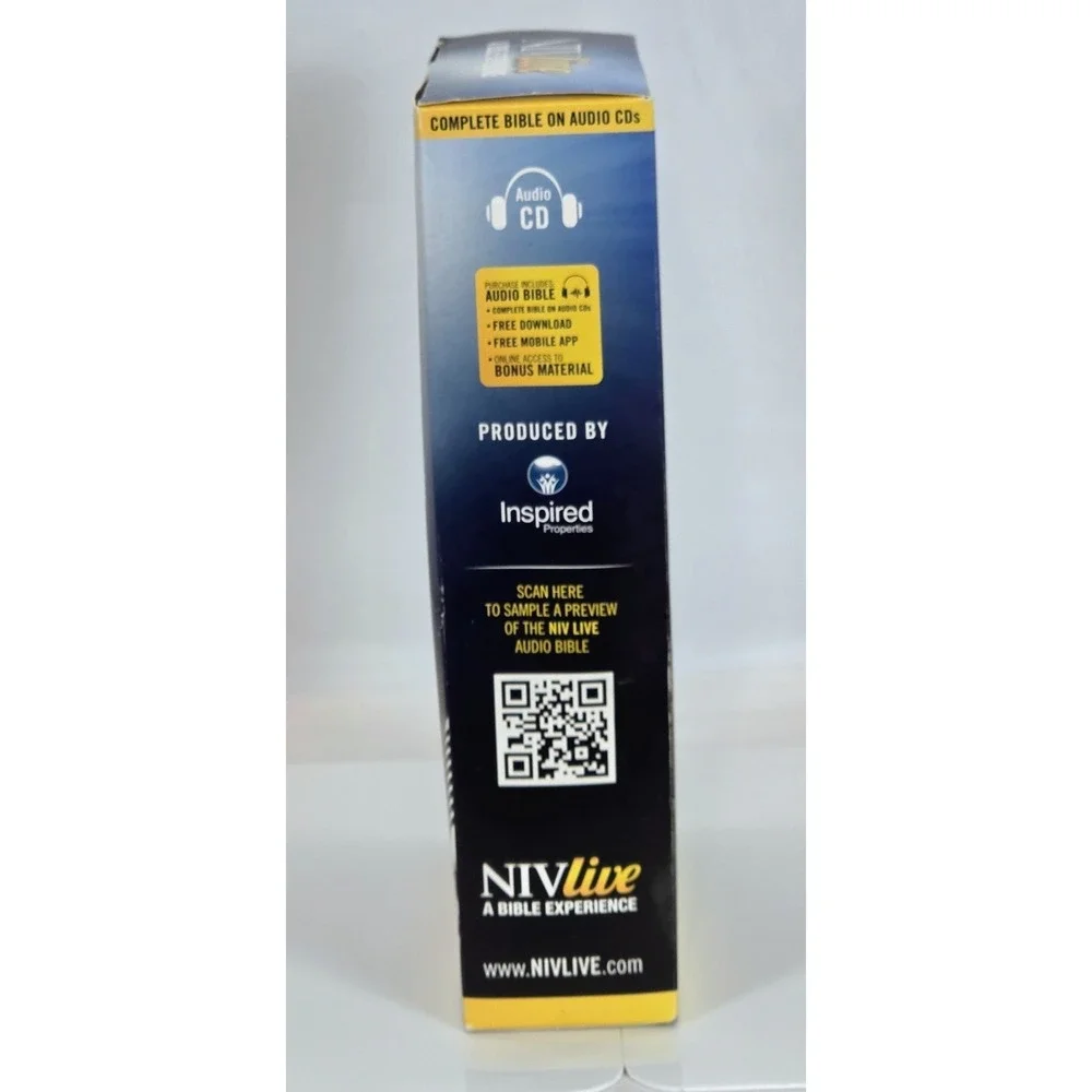 NIV LIVE A New Bible Experience Complete Bible On Audio CDs Free Mobile App...